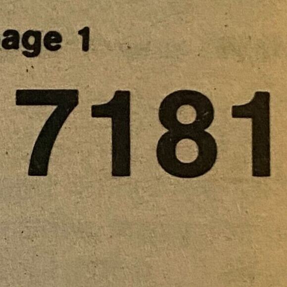 Simplicity 7181 Pattern Jacket Pant Skirt Scarf Miss 14 Vintage Pockets Long - Picture 5 of 6